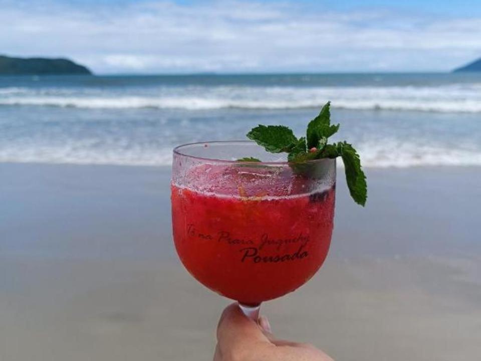 To Na Praia Juquehy Pousada Juquei Buitenkant foto